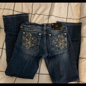 Miss Me boot jeans size 27 *hemmed*